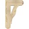 Ekena Millwork Funston Craftsman Rough Sawn Bracket, Douglas Fir, 4"W x 14"D x 22"H BKT04X14X22FST04RDF - alternate 2